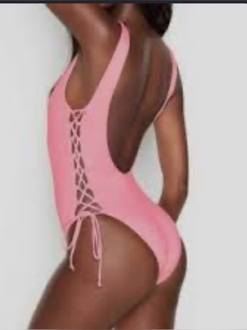NWT Pink Bikini Lab one piece Small